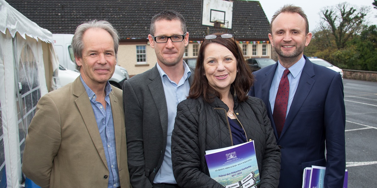 Launch of Education Policy for Gaeltacht Schools-image